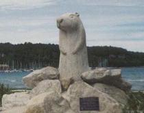 Wiarton Willie Statue